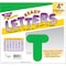 Trend Enterprises Green 4 Casual Uppercase Ready Letters, PK6 T458 - alternate 4